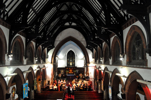 Interior St Cyprian's Church