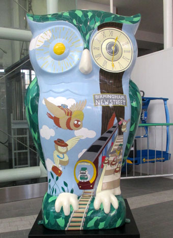 Owl Aboard, Birmingham New Street
                            Station