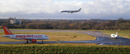take off and land