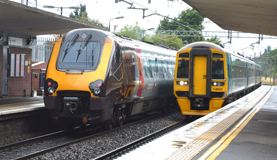 Arriva Trains,
            and Cross Country units