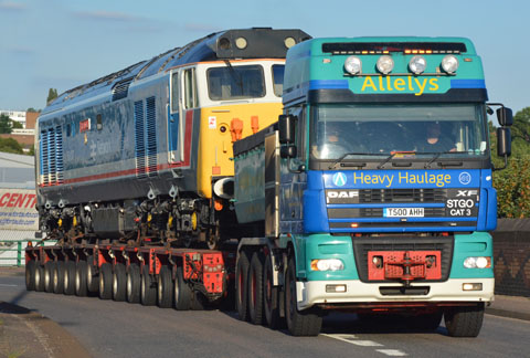 50017 Royal
            Oak on Allelys Low loader