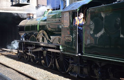 5043 Earl of Mount Edgecumbe, Birmingham Moor Street