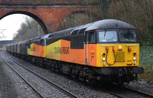 56094 & 56113 Llanwern - Washwood Heath