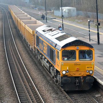 66716 gbrf at Water Orton