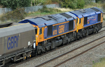 66721 & 66732
        Cardiff Tidal - Peterborough