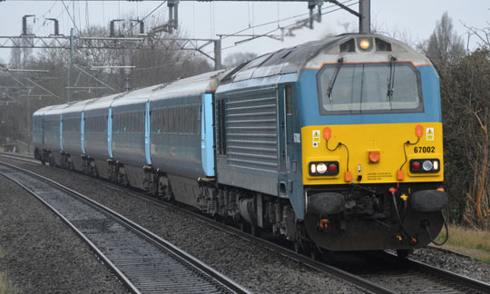 67002 & 82301 Arriva Trains Wales