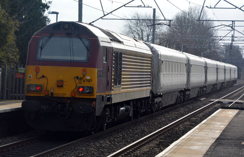 67017 Arrow
            & 82301 Chiltern Railways