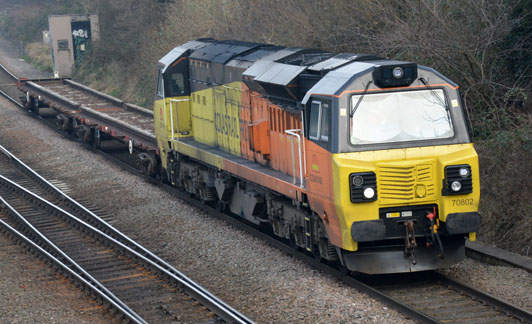 70802 Colas Rail
            Freight, Water Orton