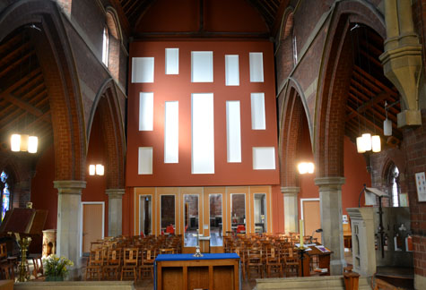 All Saints Church Dividing Screen