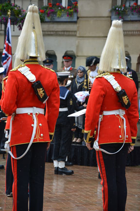 Flag is return to the Lord Mayor