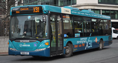 Arriva
                YN08HZY