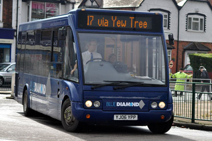 Blue
                Diamond Bus YJ06YPP