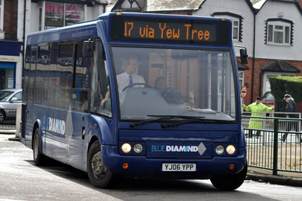 Blue
                Diamond Bus YJ06YPP