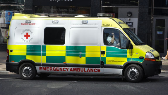 British Red Cross Ambulance RW002