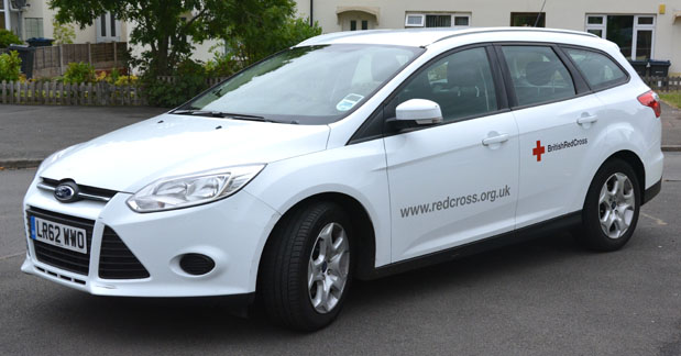 British Red Cross Vehicle