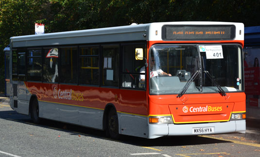 Central
                    Buses Rail Replacement