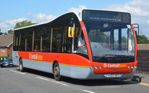 Central bus YJ57XVY