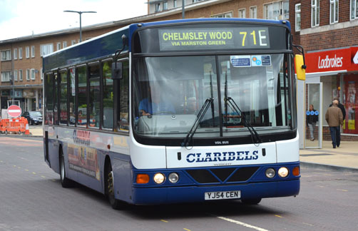 Claiblels Bus YJ54 CEN