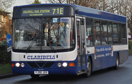 Claribels Bus YJ56JXX