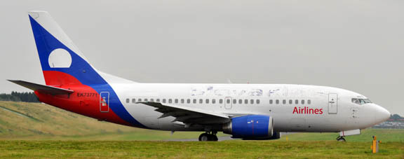 EK73771 departing Birmingham Airport