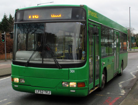 Emerald Bus, Solihull