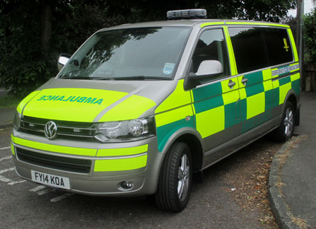 Emergency Medical Team Ambulance
