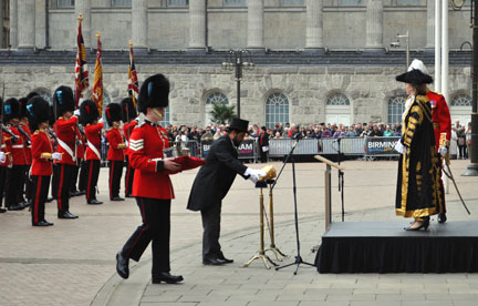 Freedom of the
        City of Birmingham