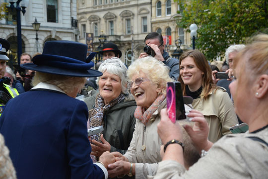 HRH Duchess of
          Cornwall