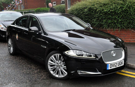 Lord Mayor
                of Birmingham's Jaguar Offical Car