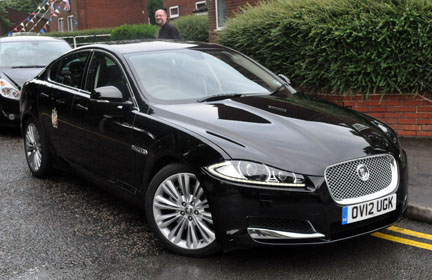 Lord Mayor
                of Birmingham's Jaguar Offical Car