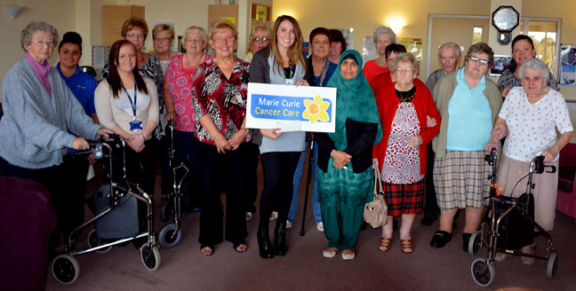 Marie Curie Wheel Chair Push