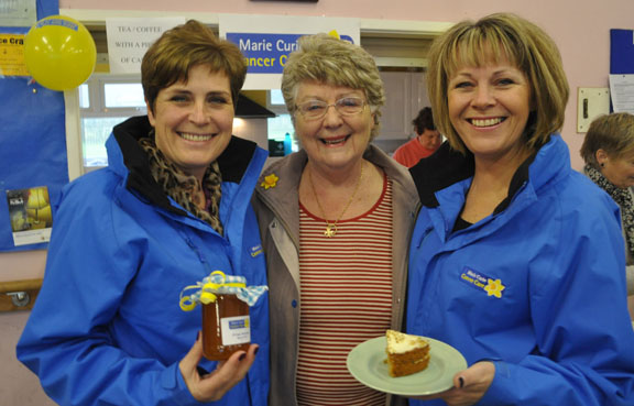 Ann Partlett with Tracy & Lynn