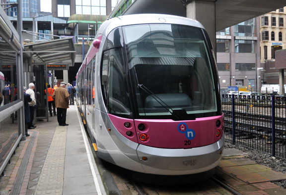 New Midland Metro Tram