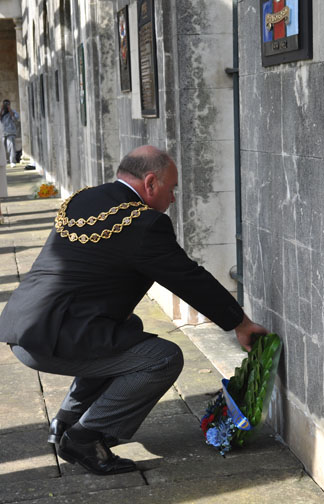 Wreath Laying