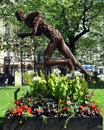 Churchyard,
Birmingham Cathedral