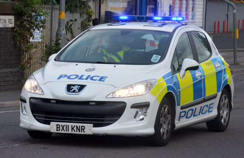 Police Car 999 responce