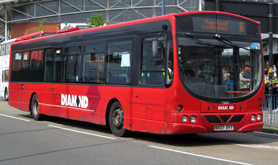 Red Diamond Bus MX077 OYT