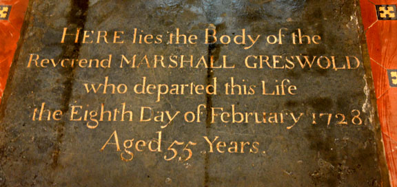 Revd Marshall Greswold