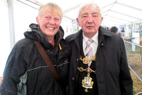Councillor Anderson & Lord Mayor of Birmingham