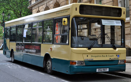 Shropshire Bus & Coach DSU907