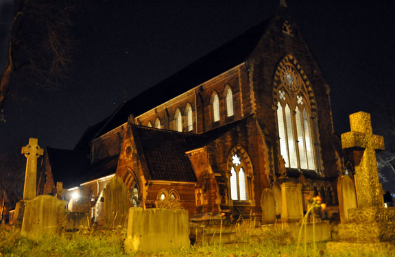 St Mary's Church at Night