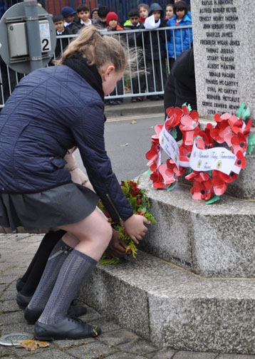 wreath laying