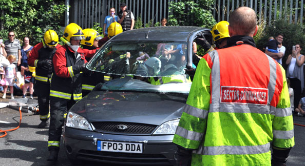 Car roof off