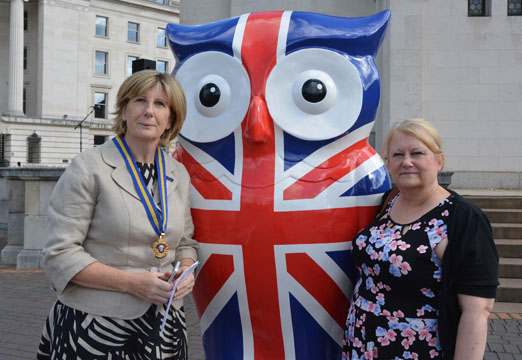 Jack, VJ Day, Councillor Anita Ward