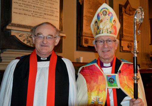 with Bishop of Birmingham