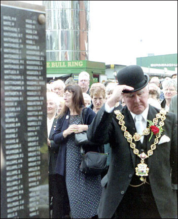 Councillor
John Hood, Lord Mayor of Birmingham