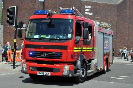 Ladywoo Engine West Midlands Fire Service