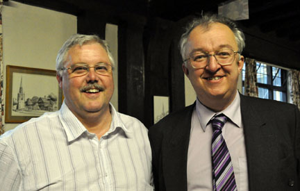 John
                  Hemming MP & Councillor Neil Eustace