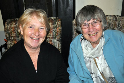 Councilllor Barbara Jackson and John Hemming's
Mother