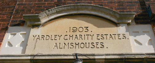 Almshouses
              Built 1903